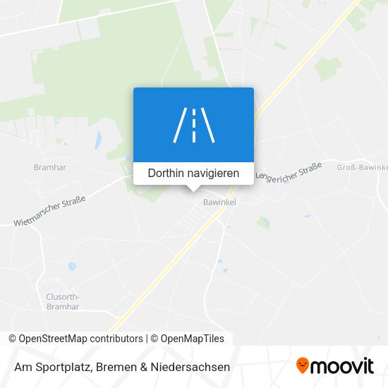 Am Sportplatz Karte