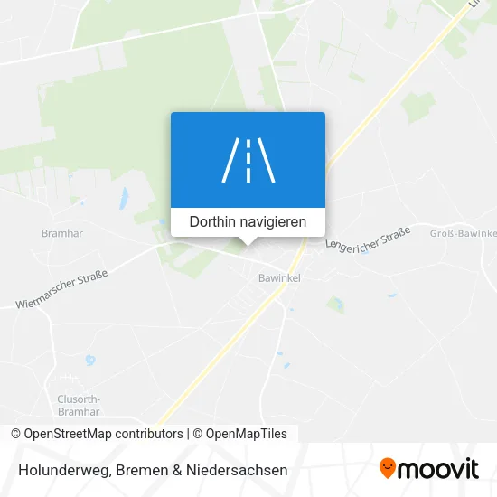 Holunderweg Karte