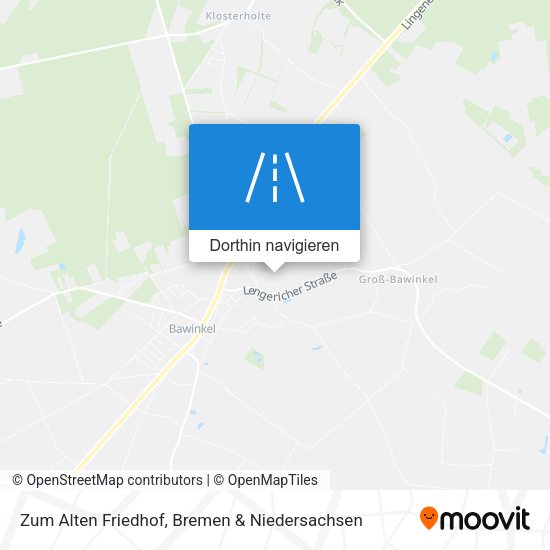 Zum Alten Friedhof Karte