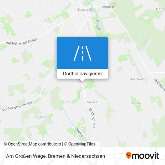 Am Großen Wege Karte