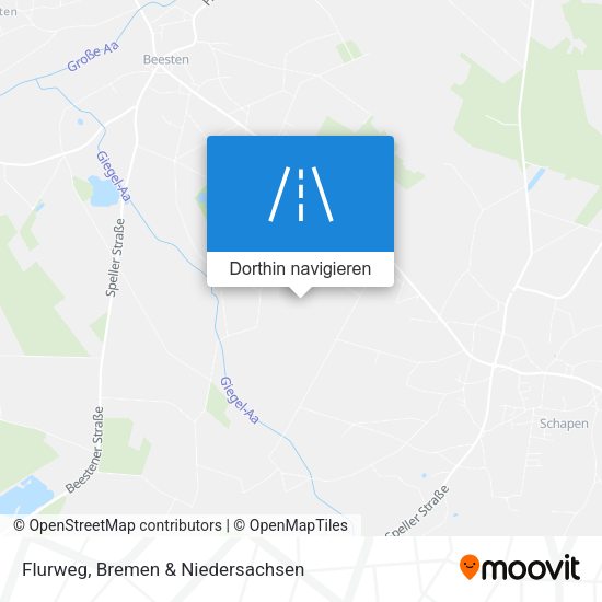 Flurweg Karte