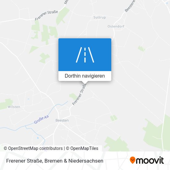 Frerener Straße Karte