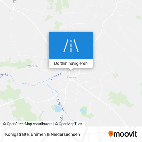 Königstraße Karte
