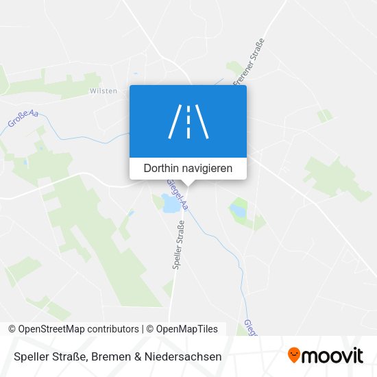 Speller Straße Karte