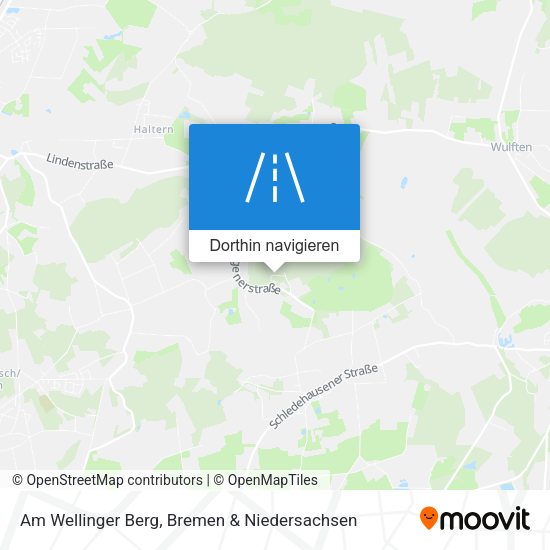Am Wellinger Berg Karte