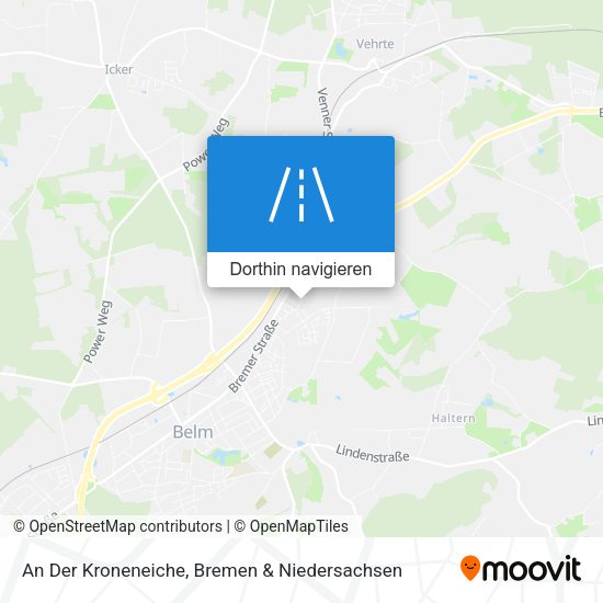 An Der Kroneneiche Karte