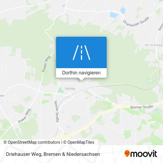 Driehauser Weg Karte