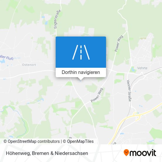 Höhenweg Karte