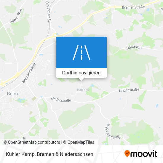 Kühler Kamp Karte