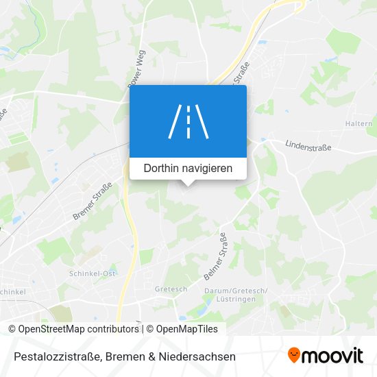 Pestalozzistraße Karte
