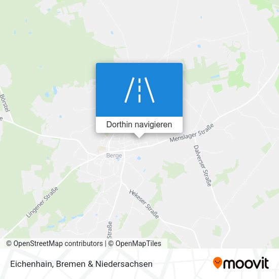 Eichenhain Karte