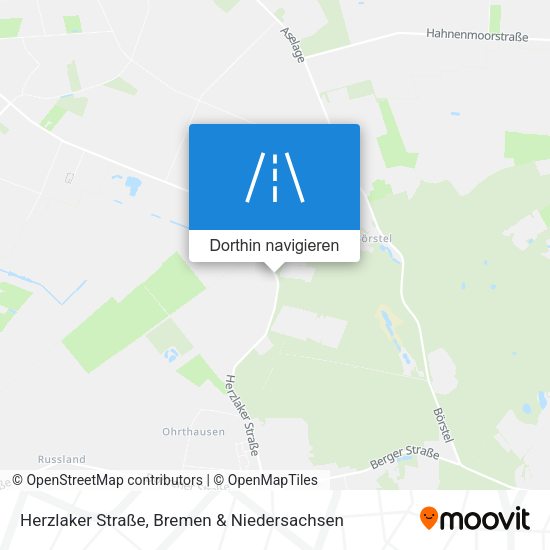 Herzlaker Straße Karte