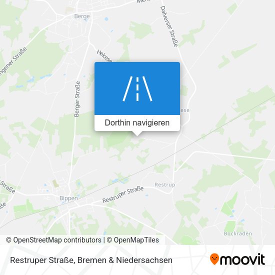 Restruper Straße Karte