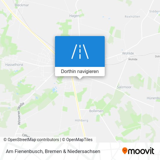 Am Fienenbusch Karte
