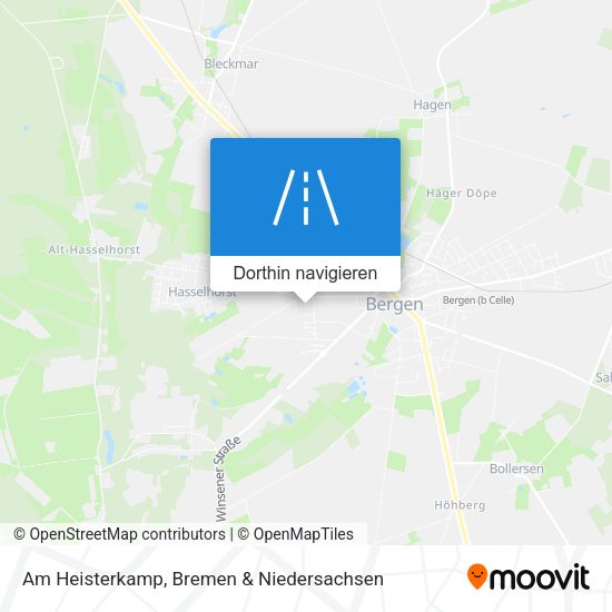 Am Heisterkamp Karte