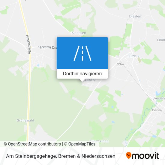 Am Steinbergsgehege Karte