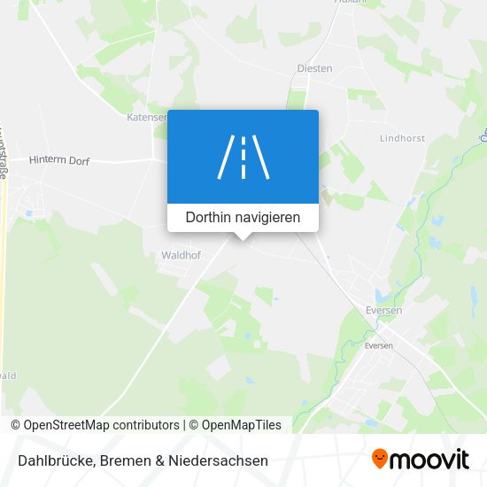 Dahlbrücke Karte