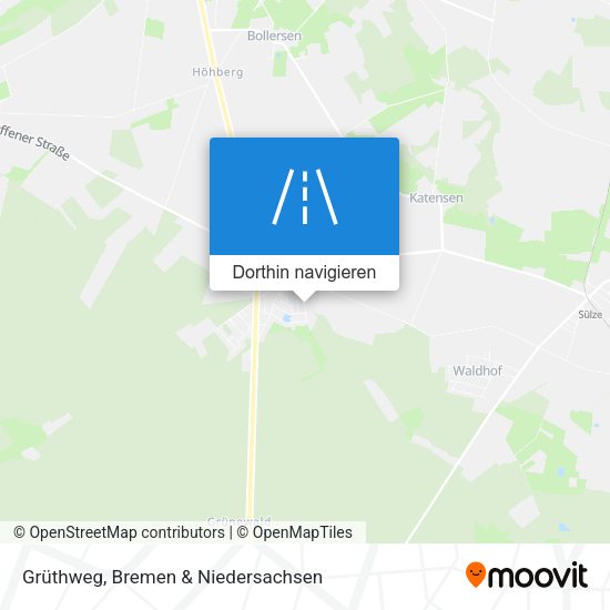 Grüthweg Karte