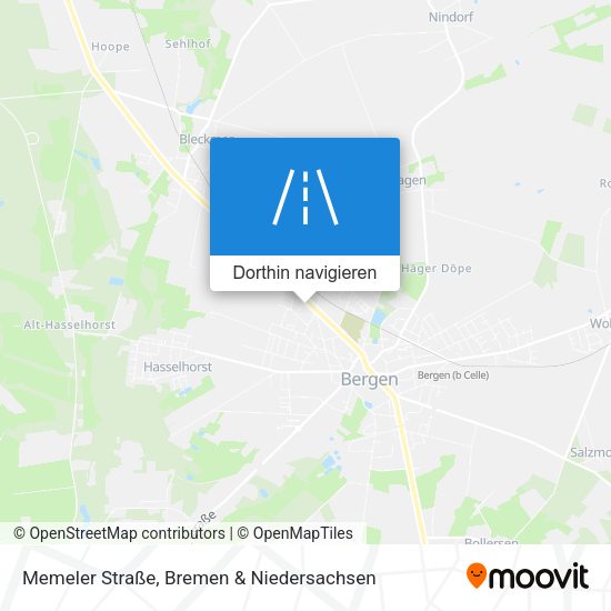 Memeler Straße Karte