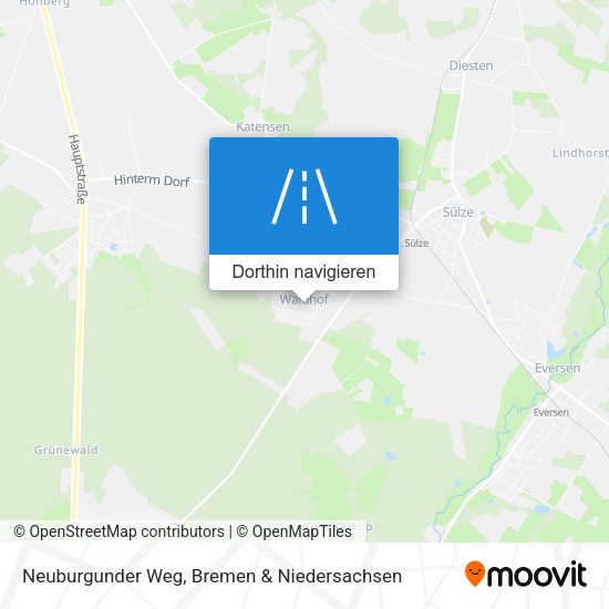 Neuburgunder Weg Karte