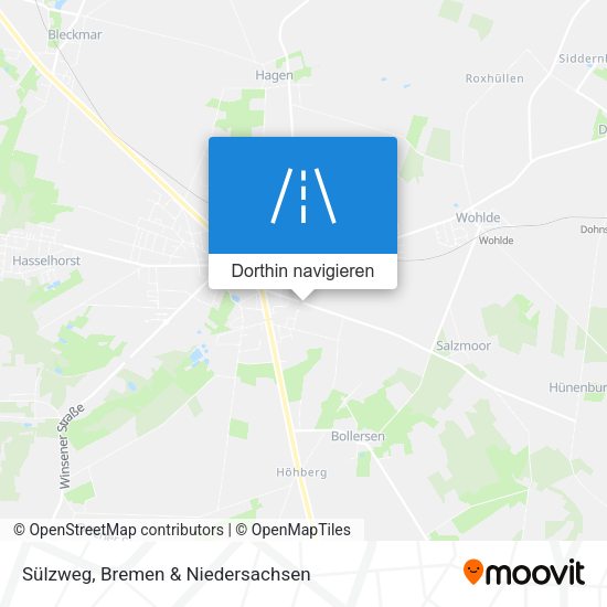 Sülzweg Karte