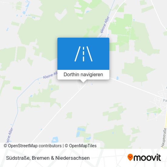 Südstraße Karte