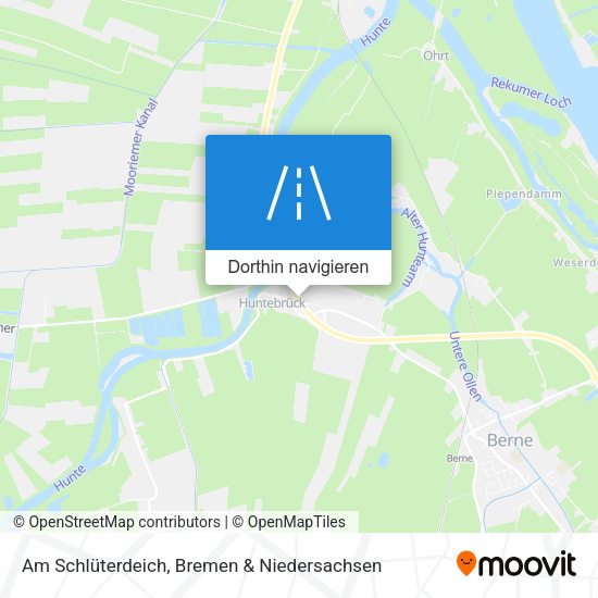 Am Schlüterdeich Karte