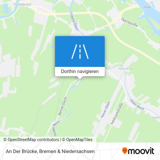 An Der Brücke Karte
