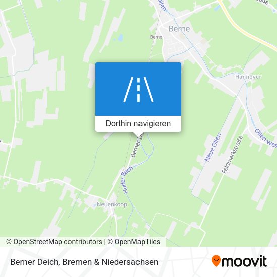 Berner Deich Karte