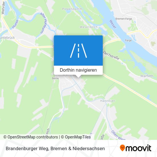 Brandenburger Weg Karte