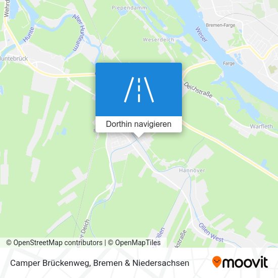 Camper Brückenweg Karte