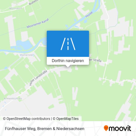 Fünfhauser Weg Karte