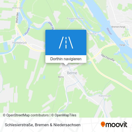 Schlesierstraße Karte