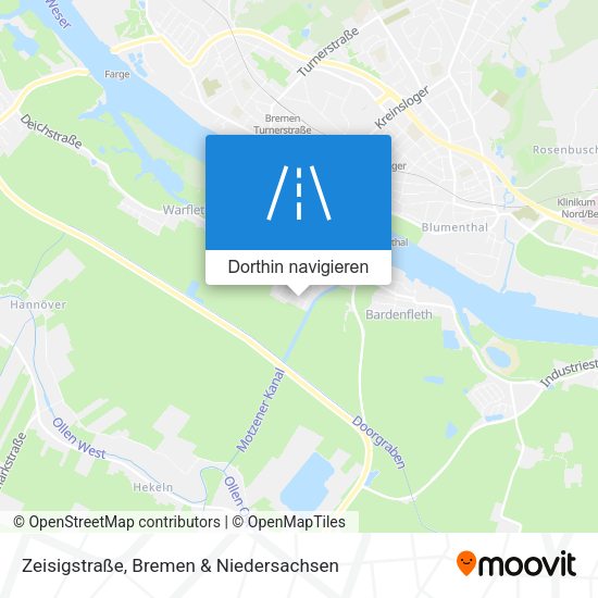 Zeisigstraße Karte
