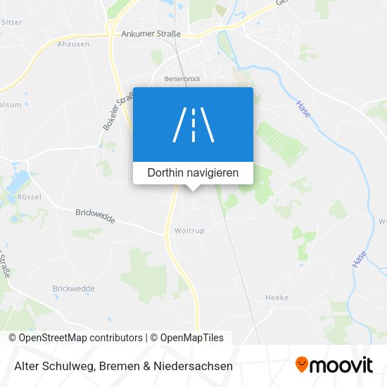 Alter Schulweg Karte