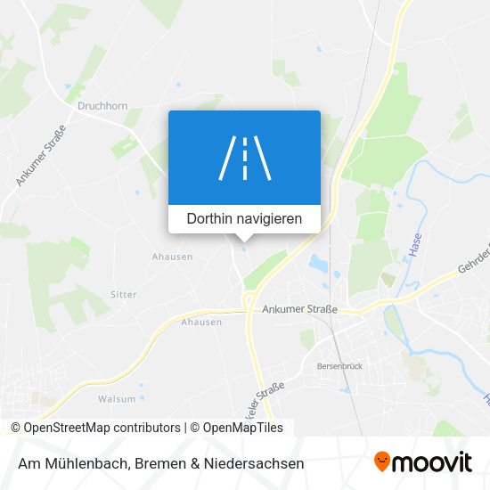 Am Mühlenbach Karte