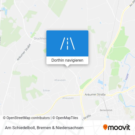 Am Schiedelboll Karte