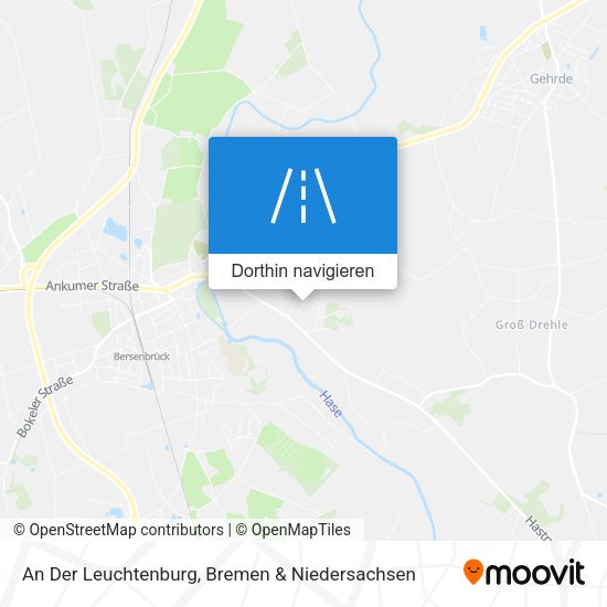 An Der Leuchtenburg Karte
