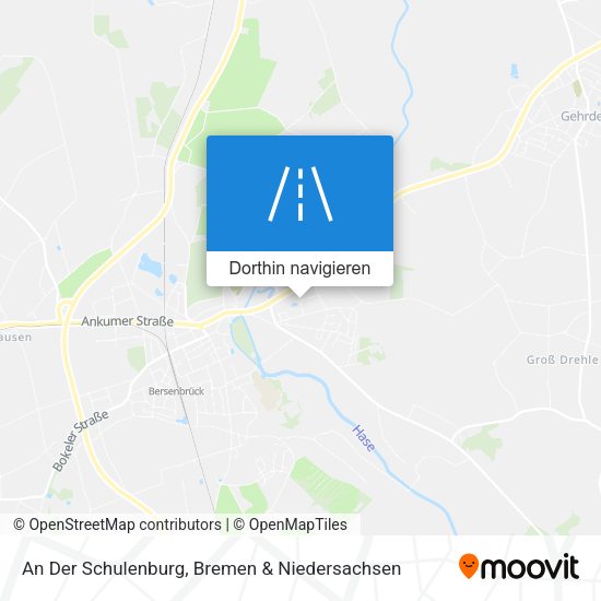 An Der Schulenburg Karte