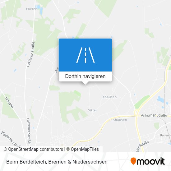 Beim Berdelteich Karte