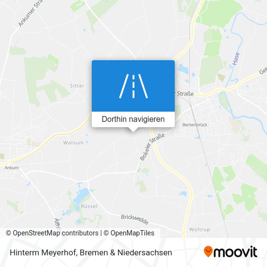 Hinterm Meyerhof Karte