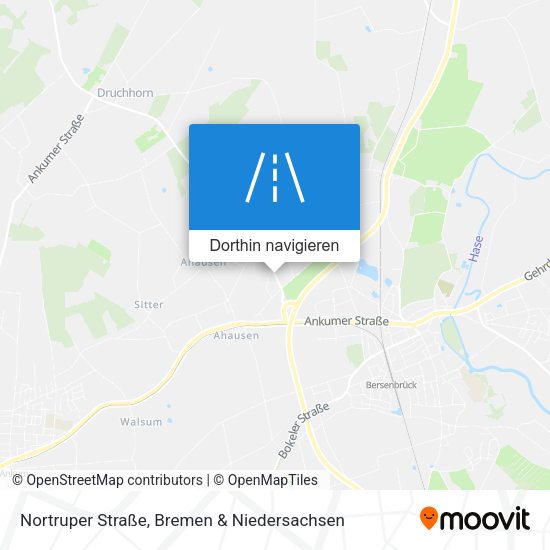 Nortruper Straße Karte