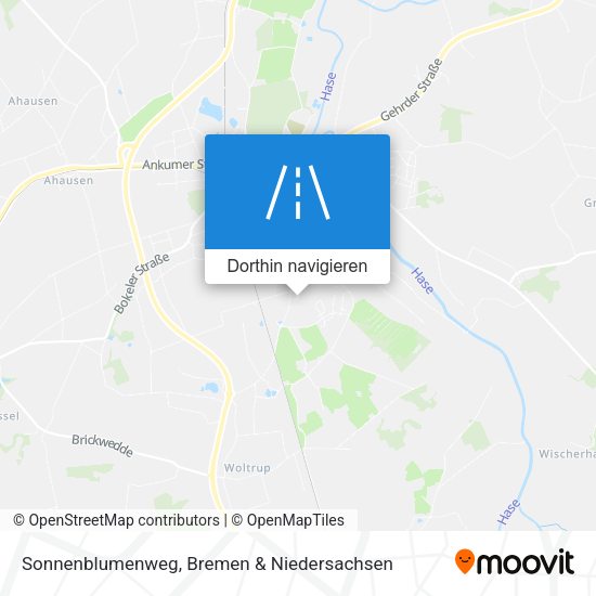 Sonnenblumenweg Karte