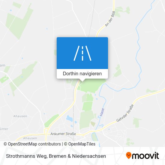 Strothmanns Weg Karte