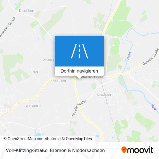 Von-Klitzing-Straße Karte