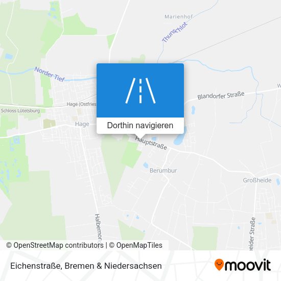 Eichenstraße Karte