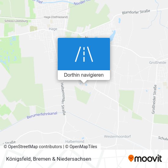 Königsfeld Karte