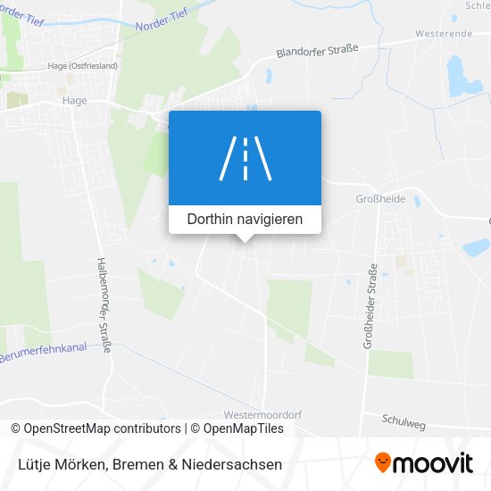 Lütje Mörken Karte