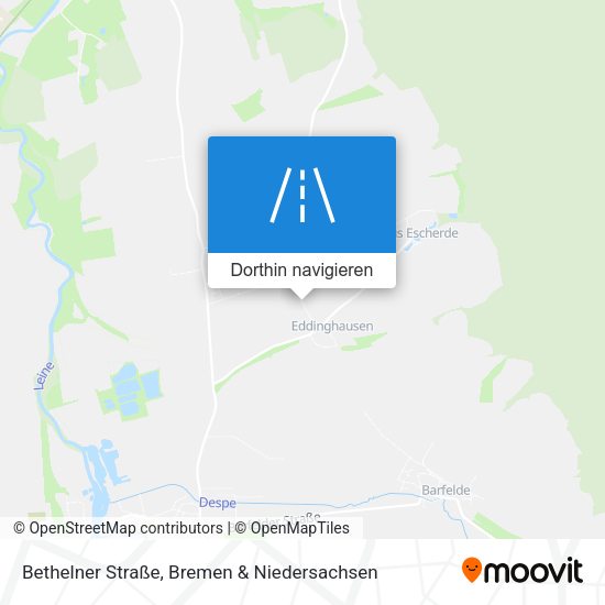 Bethelner Straße Karte