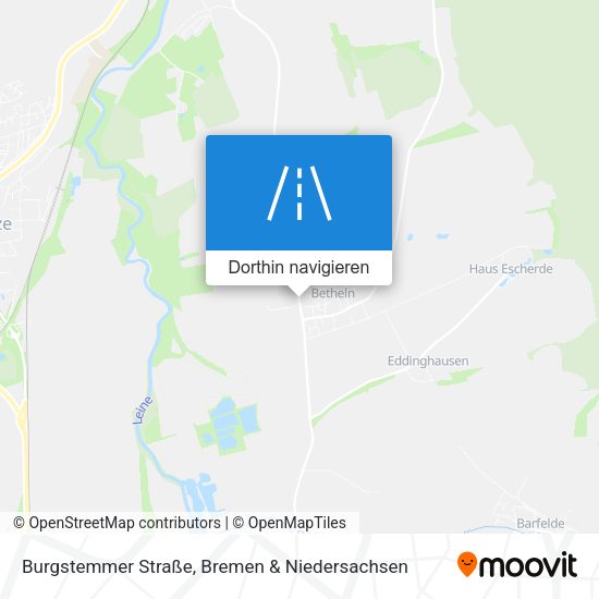 Burgstemmer Straße Karte